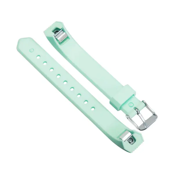Fb.r40.11 Angle Mint Green StrapsCo Silicone Rubber Watch Band Strap For Fitbit Ace