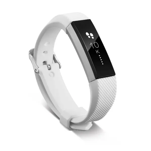 Fb.r40.22 Main White StrapsCo Silicone Rubber Watch Band Strap For Fitbit Ace