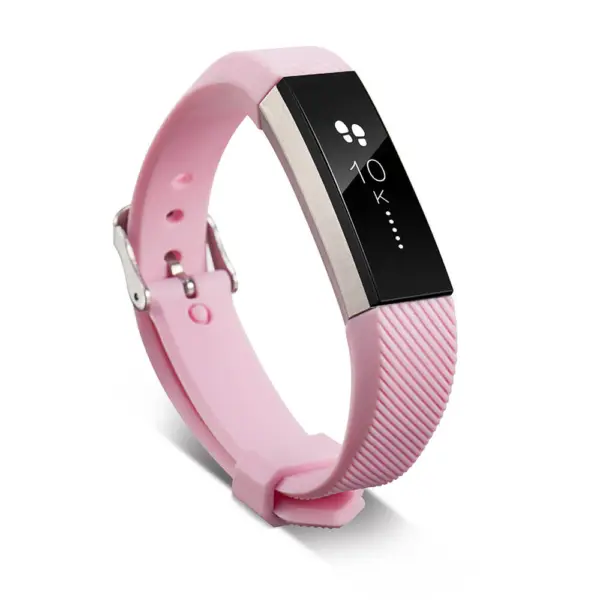 Fb.r40.13 Main Pink StrapsCo Silicone Rubber Watch Band Strap For Fitbit Ace