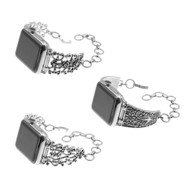 A.m12 All Colour StrapsCo Alloy Metal Watch Band Strap Jewelry Jewelery Bracelet For Apple Watch Series 1234 38mm 40mm 42mm 44mm
