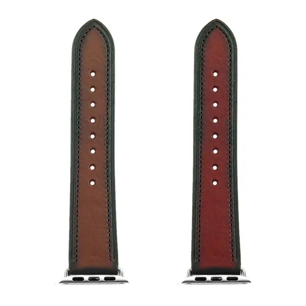 a.l3 All Color DASSARI Embossed Leather Strap for Apple Watch