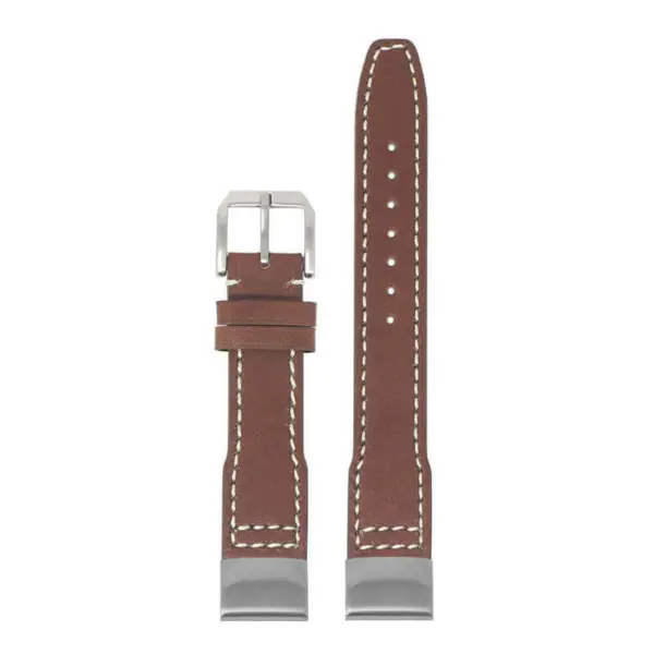iw11 Up Brown StrapsCo DASSARI Vintage Pilot Strap 20mm