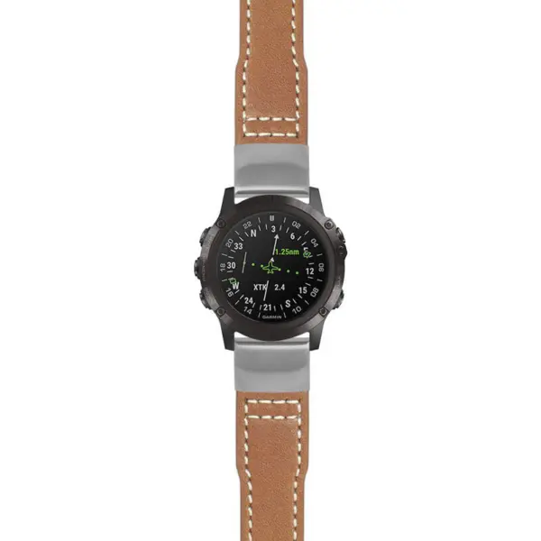g.d2dpx.iw11 Main Tan StrapsCo DASSARI Vintage Pilot Strap 22mm