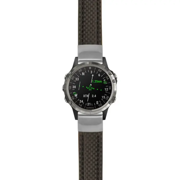 g.d2d.st25 Main Black StrapsCo Heavy Duty Carbon Fiber Watch Strap 20mm