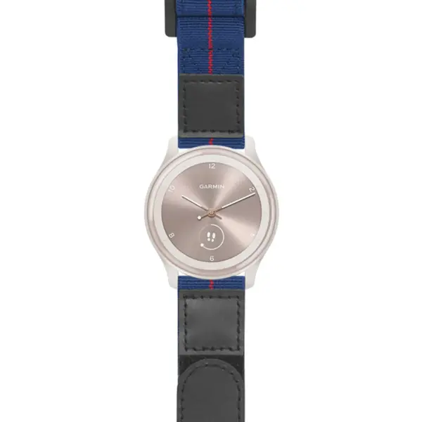 g.vspt.nt13 Main Blue & Red StrapsCo Hook and Loop Explorer Watch Band Strap Nylon Velcro NATO 20mm