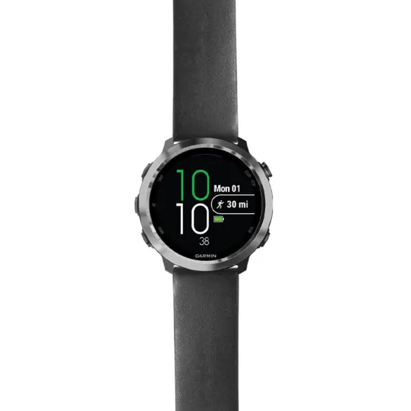 g.f645.st24 Main Black StrapsCo Heavy Duty Leather Watch Band Strap 20mm