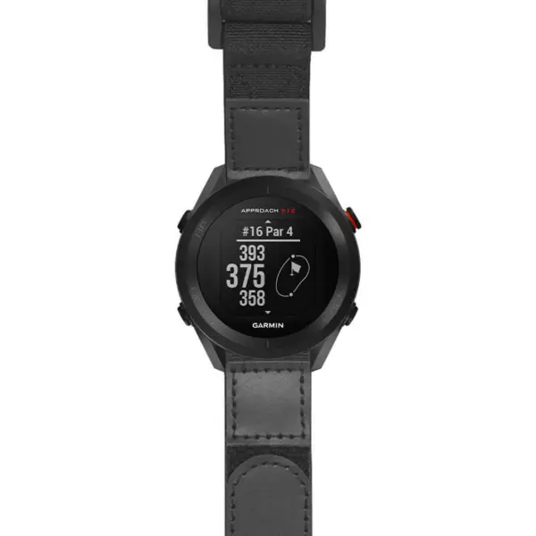 g.as12.nt13 Main Black StrapsCo Hook and Loop Explorer Watch Band Strap Nylon Velcro NATO 20mm