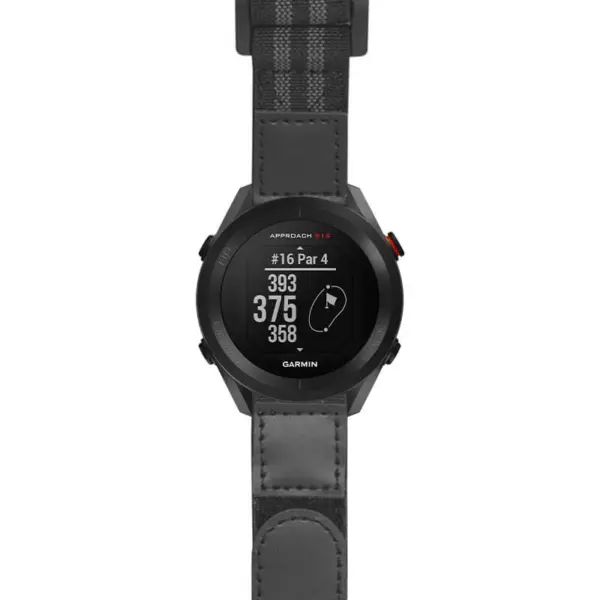 g.as12.nt13 Main Black & Gray StrapsCo Hook and Loop Explorer Watch Band Strap Nylon Velcro NATO 20mm