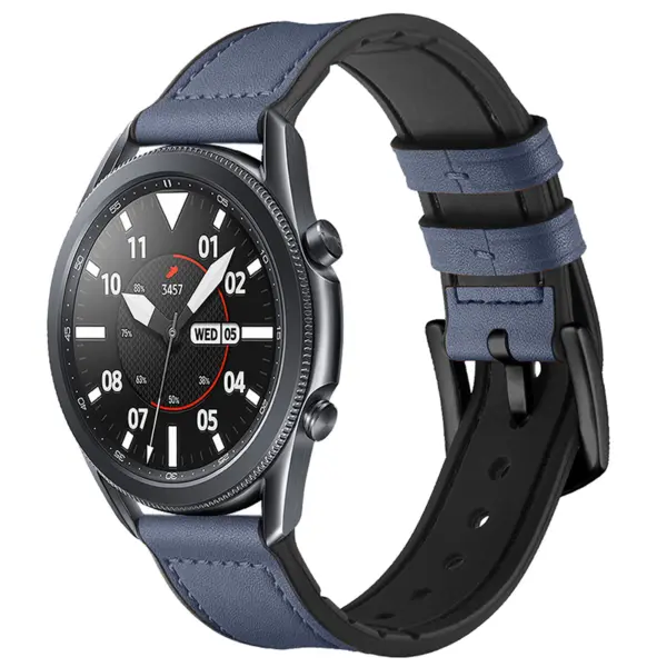 Leather Hybrid Strap For Garmin Legacy Saga Series: Darth Vader #8