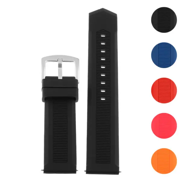 Rubber Speed Strap For MoonSwatch #24