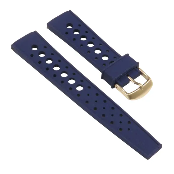 Retro Rubber Rally Strap For MoonSwatch #4