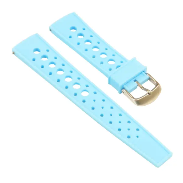 Retro Rubber Rally Strap For MoonSwatch #6