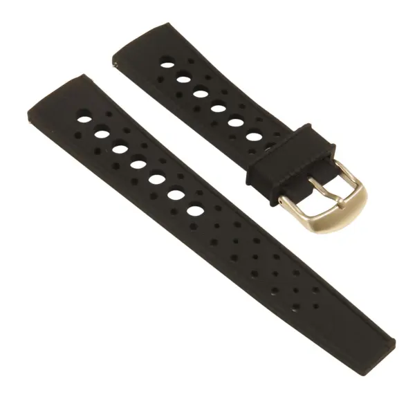 Retro Rubber Rally Strap For MoonSwatch #11