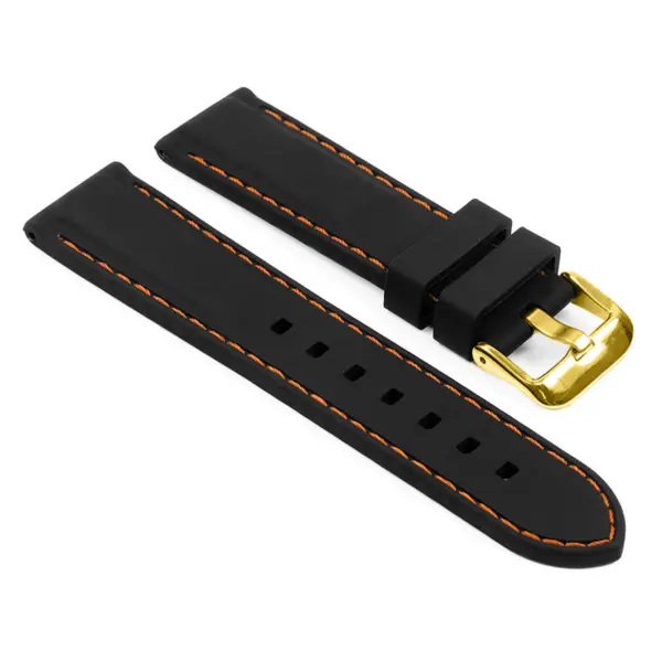 Rubber Strap with Stitching For MoonSwatch #53