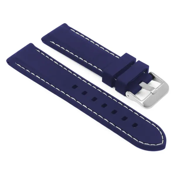 Rubber Strap with Stitching For MoonSwatch #26