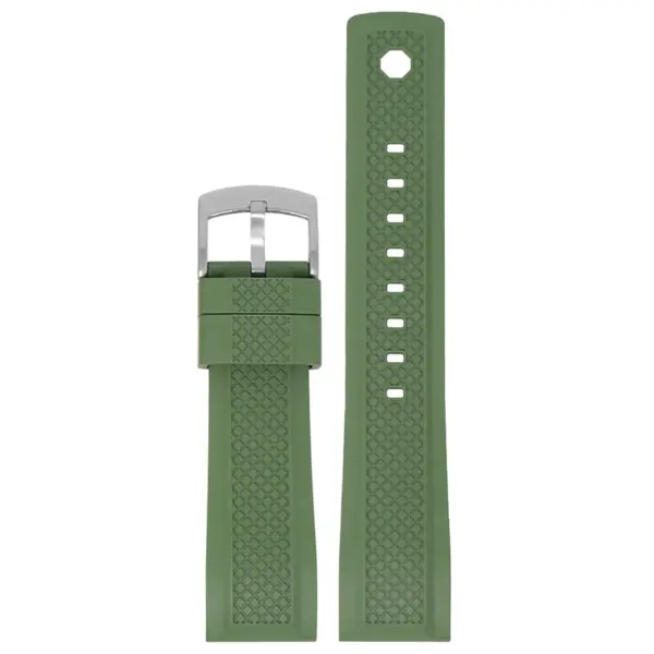 DASSARI Rugged FKM Rubber Sport Strap For MoonSwatch #22