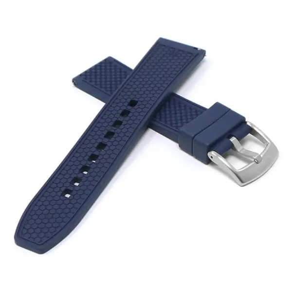 DASSARI Double Textured FKM Rubber Strap For MoonSwatch #10