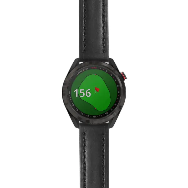 g.aS42.st23 Main Black StrapsCo Heavy Duty Mens Leather Watch Band Strap 20mm