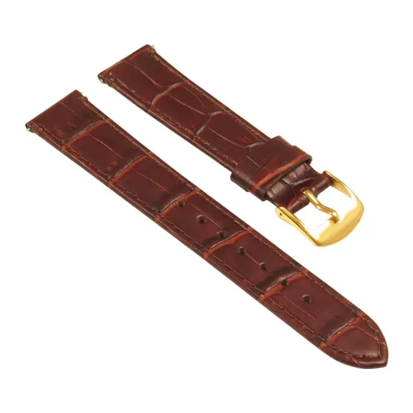 Crocodile Strap For Garmin Vivomove 3S #19