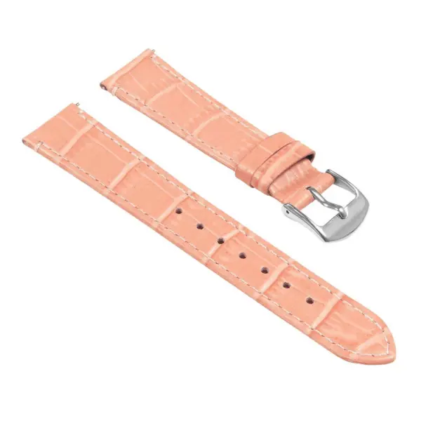 Crocodile Strap For Garmin Vivomove 3S #29