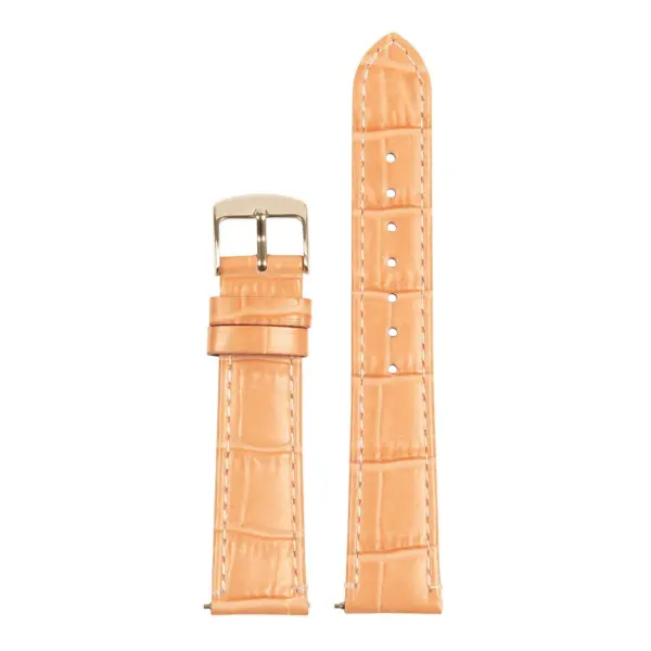 Crocodile Strap For Garmin Vivomove 3S #30