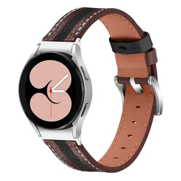 Leather Racing Strap For Samsung Galaxy Watch 5 & Galaxy Watch 4 #4