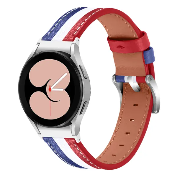 Leather Racing Strap For Samsung Galaxy Watch 5 & Galaxy Watch 4 #6