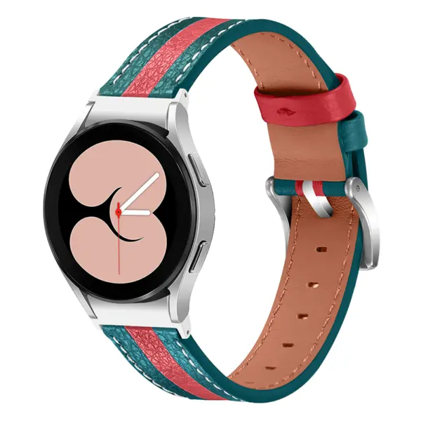 Leather Racing Strap For Samsung Galaxy Watch 5 & Galaxy Watch 4 #7