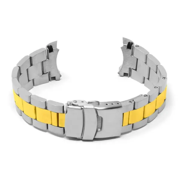 m.sk7.2t Main StrapsCo Stainless Steel Metal Watch Bracelet For Seiko SKX007 22mm