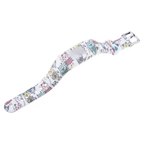G.r39.a Alt Cartoon Owls StrapsCo Silicone Rubber Replacement Watch Band Strap For Garmin Vivofit JR