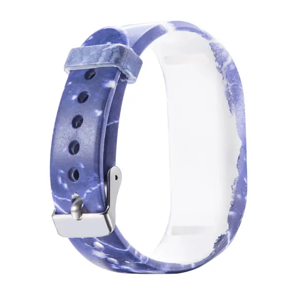G.r39.e Back Lightning StrapsCo Silicone Rubber Replacement Watch Band Strap For Garmin Vivofit JR