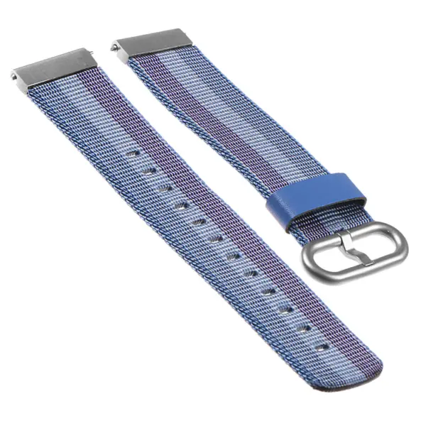 S.ny1.5 Angled Nylon Strap Fits Samsung S2 In Blue