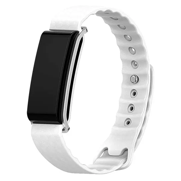 H.r3.22 Front Silicone Strap Fits Huawei Honor A2 In White