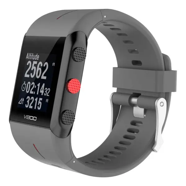 P.r1.7 Strap For Polar V800 GPS Sports Watch In Dark Grey