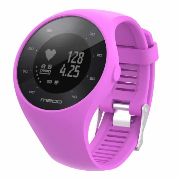 P.r4.18 Strap Or Polar M200 GPS Running Watch In Purple