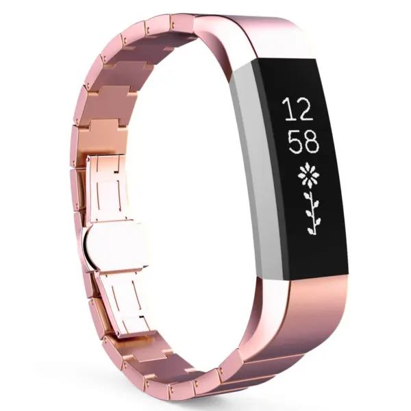 fb.m9.pg alta Stailess Steel Band in Pink Gold