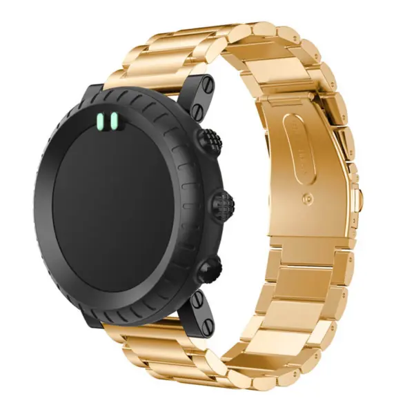 Su.m1.yg Stainless Steel Strap For Suunto Core In Yellow Gold