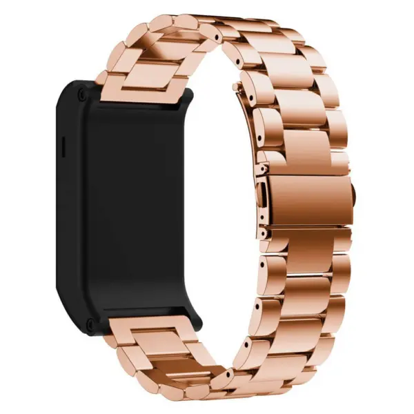 G.m5.rg Stainless Steel H Link Band Garmin Vivoactive HR In Rose Gold 2