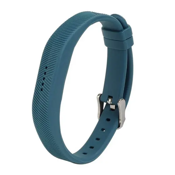 Fb.r7.5 Silicone Strap For Fitbit Flex In Blue