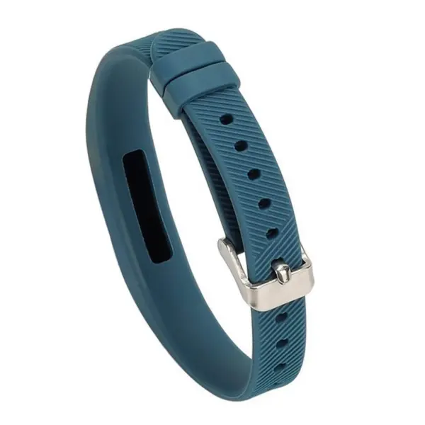Fb.r7.5 Silicone Strap For Fitbit Flex In Blue 2