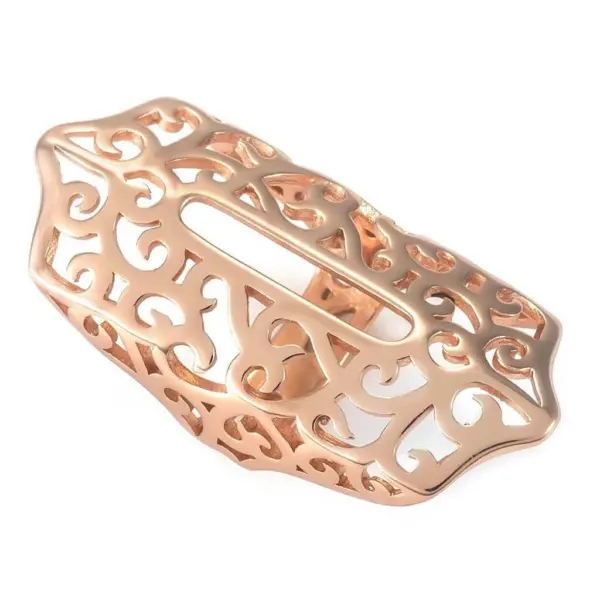 Fb.bc.rg Stailess Steel Accessory Ornament For Fitbit Flex 2 Strap In Rose Gold