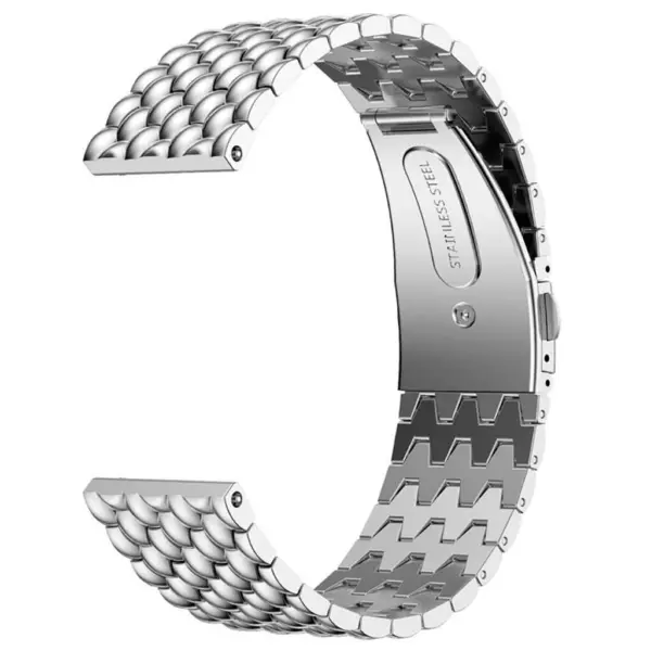 Fb.m17.ss Blaze Stailess Steel Beaded Band 2