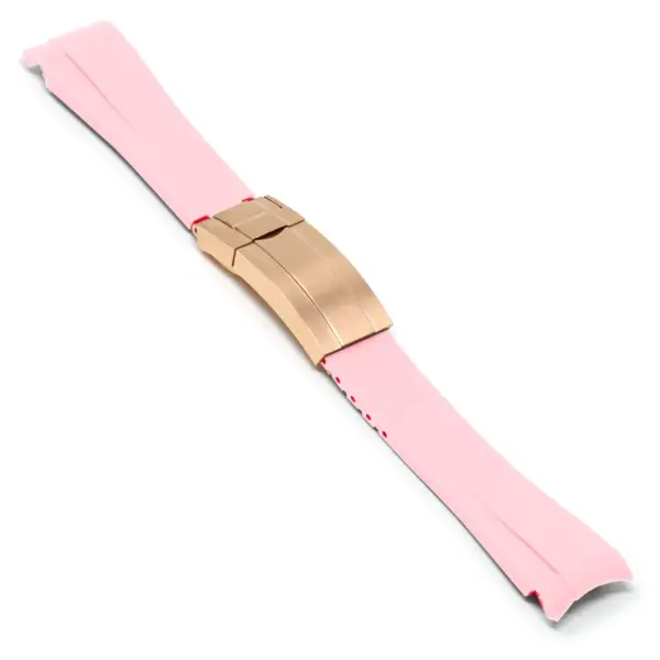 Fitted Rubber Replacement Strap for Rolex #51
