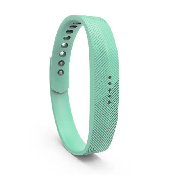 Fb.r5.11 Front Mint Green StrapsCo Silicone Rubber Watch Band Strap For Fitbit Flex 2