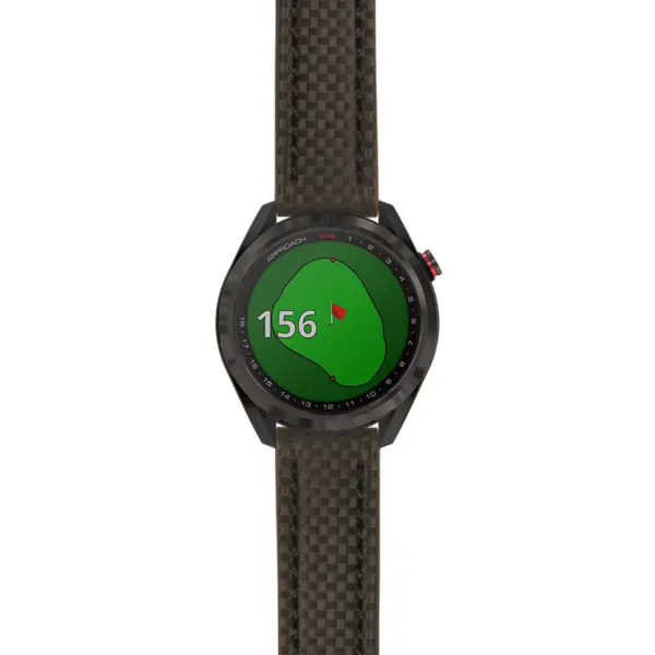 g.aS42.st25 Main Black StrapsCo Heavy Duty Carbon Fiber Watch Strap 20mm