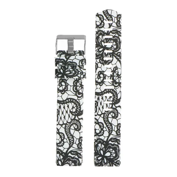 FIXfb.r12.t Silicone Strap For Charge 2 W Spirograph Pattern 2