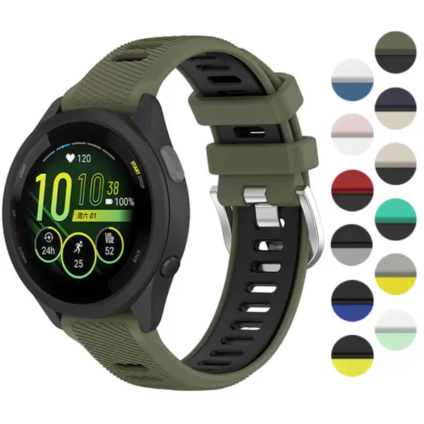 ColorBlock Summit Strap For Garmin Forerunner 265S #1