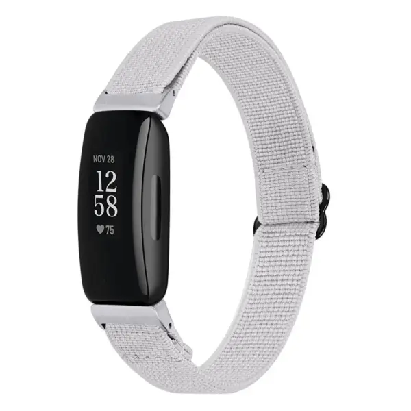 fb.ny32.7 Main Fog StrapsCo Elastic Nylon Watch Band Strap for Fitbit Inspire 2